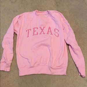 Pink Texas sweatshirt